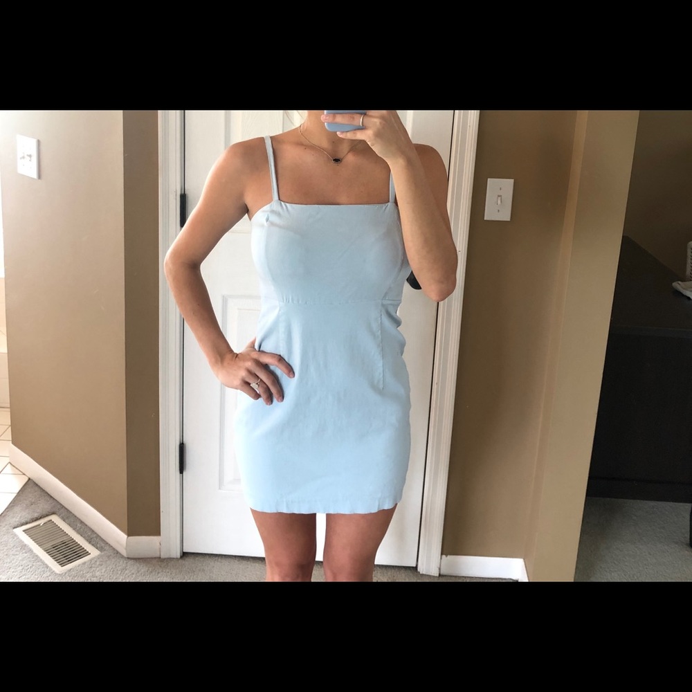 Light blue dress